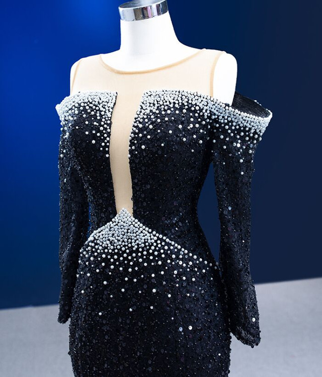 princess polly baby blue dress MARKS&SPENCER Black Sequin Mini Party Dress 3/4 Sleeve Backless UK 6  IMMACULATE