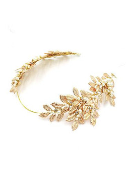 In Stock Chic Alloy Wedding Hair Jewelry With Rhinestones & Pearls