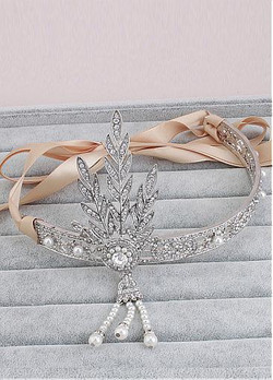 Junoesque Alloy Hair Jewelry With Rhinestones