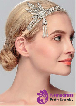 Junoesque Alloy Hair Jewelry With Rhinestones