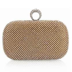 Cheap European Diamond Ring Women's Clutch Bag