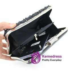 Fashion  High-grade Beading Decoration Evening Clutch