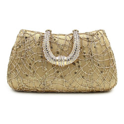 Fashion Upscale Sequins Diamante Evening Clutch