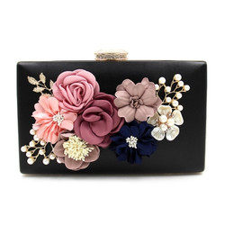 Beautiful  Lastest Diamante Floral Evening Clutch Beautiful  Lastest Diamante Floral Evening Clutch
