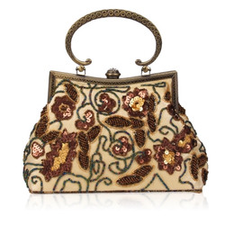 Fashion Handmade Butterfly Beads Adornment Clutch