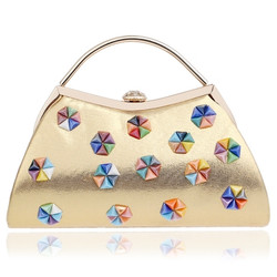 Cheap European Style Colorful Bead Design Clutch