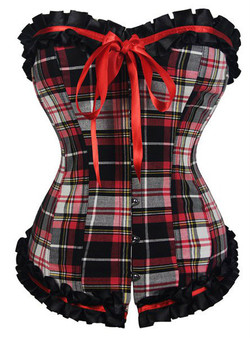 Cheap Chic Women's Plaid Criss-Cross