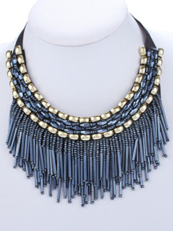 Beautiful Leaf Tassel Necklaces & Earrings