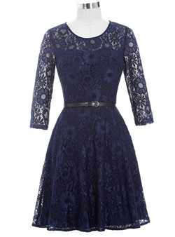 Gorgeous Mother of the Bride Dresses with Belt 2017 Half Sleeve