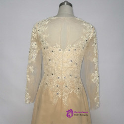 Latest Long Sleeves Formal Dresses Mother of the Bride Dresses