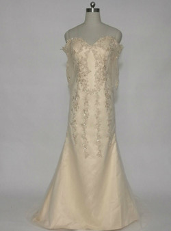 Mother of the Bride Dresses With 3/4 Sleeves Off the shoulder Evening Dresses