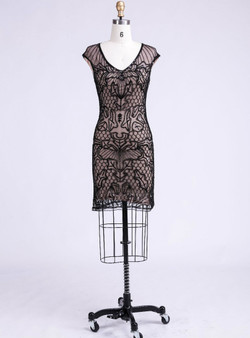 Mother of the bride dresses 2017 New design Sexy with V-Neck Cap Sleeves