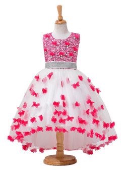 Sweet New flower girl dresses for weddings high low