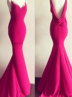 Fashion mermaid prom dress maxi evening dress long formal dress