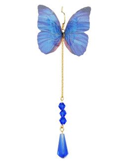 Simple Teardrop Butterfly Earring