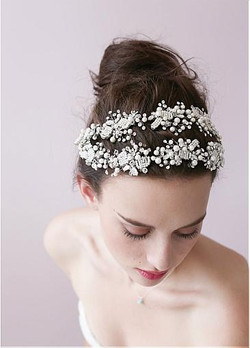 Cheap Stunning Alloy Hair Ornaments With Rhinestones & Pearls