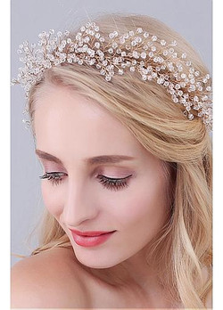 Beautiful Shining Wedding Hair Ornaments With Beadings