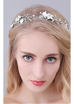 Fashion  Wedding Hair Ornaments With Rhinestones & Pearls