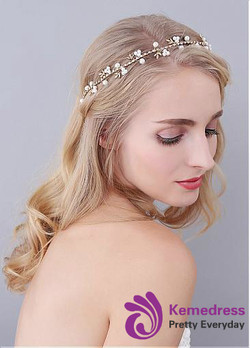 Jewelry With Rhinestones & Pearls Unique Wedding Hair