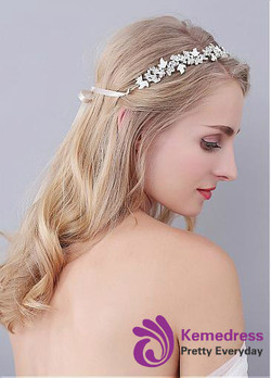 Hair Ornaments With Rhinestones Amazing Alloy Wedding