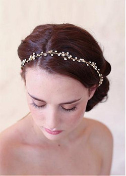 Cheap Chic Alloy Wedding Hair Jewelry With Rhinestones