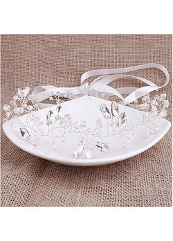 With Rhinestones & Pearls Glamoroust Wedding Hair Jewelry