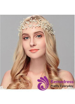 Fashion Hair Jewelry With Pearls Glamoroust Wedding