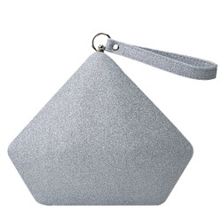 Glitter Sequin Geometric Evening Bag