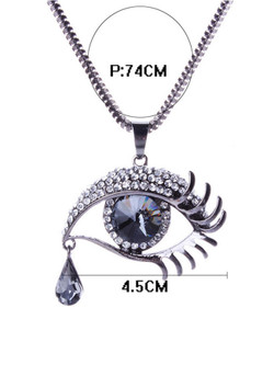 Fashion Angel Tear Long Necklace