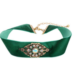 Fashion Ribbon Adjustable Choker Necklace