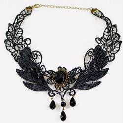 Cheap Wing Shape Lace Necklace
