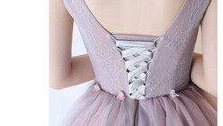 Ball Gown Prom Dresses 2017 Sexy Illusion Beading