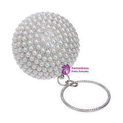 Evening Bags Factory Selling Pearl Beads Clutch Bags Women's Pearl Beaded