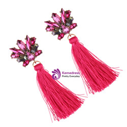 Special Design Bohemian Wedding Tassel Dangle Earring Drop