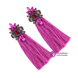2017 New Hot Brand Fashion Women Wedding Tassel Earrings