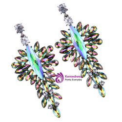 Big Brand Cheap Crystal Wedding Drop Earrings Special Design