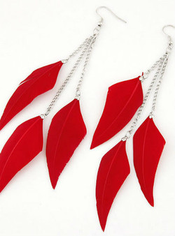 Fashion Feather Earrings for Women