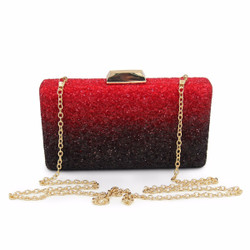 Women Evening Bag Fashion Fade Color Clutches Dancing Party Bag Dinner Purse High Quality