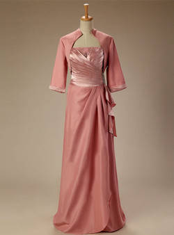 2017 A Line Floor Length With Jacket  Plus Size Mother Of The Bride Dresses