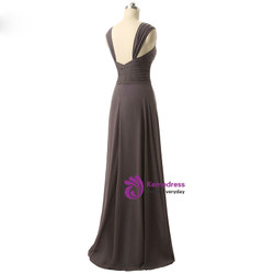 Cap Sleeve Simple Long Evening Dress Party Women Evening Gown