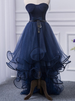 A blue ocean dress for a long ball gown a formal part of a silk dress