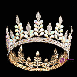 Rhinestone Crown Romantic Wedding Crowns Bridal Party Prom