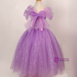 Children Masquerade Ball Gowns For Kids Halloween Birthday Party