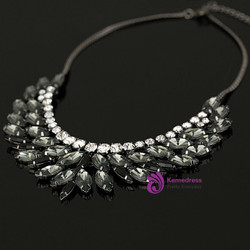 Crystal Necklaces & Pendants Eyes Resin Choker Statement Necklace