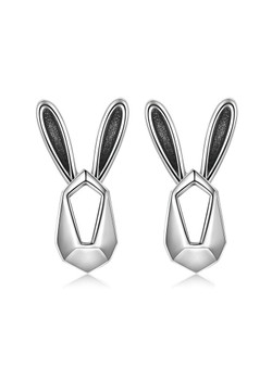 925 Sterling Silver Cute Rabbit Animal Stud Earrings
