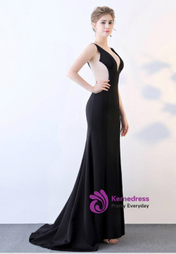 In Stock:Ship in 48 hours  Mermaid Black Prom Dress