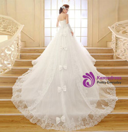 In Stock:Ship in 48 hours Ball Gown Lace Wedding Dress