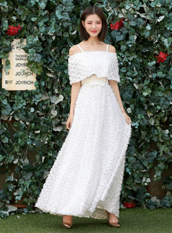 In Stock:Ship in 48 hours Ready To Ship Spaghetti Straps Wedding Dress