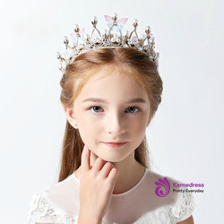 Children's Crown Tiara Princess Girl Crown Crystal Hair Accessories