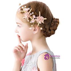 Children's Clip Flower Girl Accessories Princess Hair Accessories